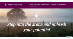 Desktop Screenshot of angelawatsonuk.com